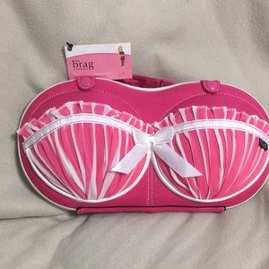 The Brag Bra Bag travel case